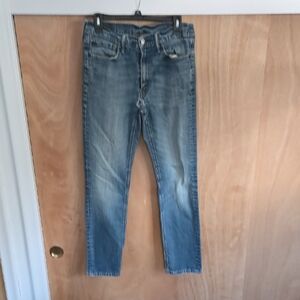 Classic Blue Levis Denim Jeans.